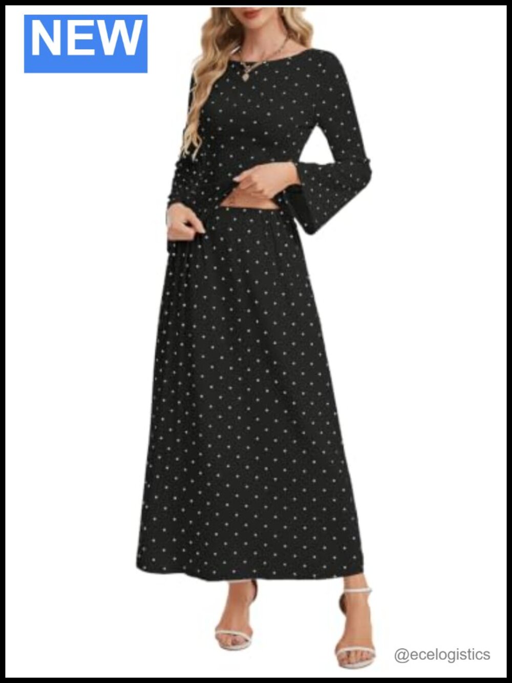 2 Piece Skirt Set for Women Stretchy Polyester Lounge Outfit